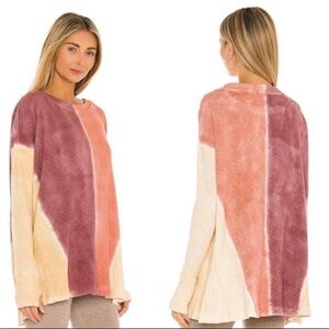 Free People Logan Multicolor Long Sleeve Medium